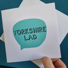 Load image into Gallery viewer, Greetings Card - Yorkshire Lad - Fred & Bo - Yorkshire Slang