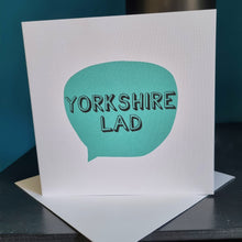 Load image into Gallery viewer, Greetings Card - Yorkshire Lad - Fred & Bo - Yorkshire Slang