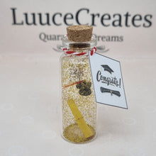 Load image into Gallery viewer, Graduation Congratulations Bottle Keepsake - Luuce Creates