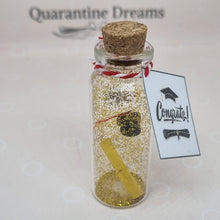 Load image into Gallery viewer, Graduation Congratulations Bottle Keepsake - Luuce Creates