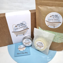 Load image into Gallery viewer, You're GIN-credible! - pampering bath and body gift set - Puns - Gin Lovers - Little Shop of Lathers