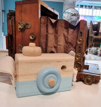 Load image into Gallery viewer, Wooden toy camera - Children's gift idea - Summer Fun