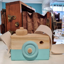 Load image into Gallery viewer, Wooden toy camera - Children's gift idea - Summer Fun