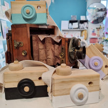 Load image into Gallery viewer, Wooden toy camera - Children's gift idea - Summer Fun