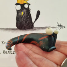 Load image into Gallery viewer, Doug Slug - Polymer Clay Figure - Slug - York Stone Buddies