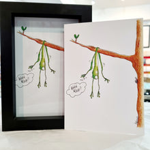 Load image into Gallery viewer, Frog Art Print - Aaah F**k - York Stone Buddies
