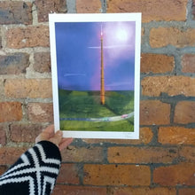 Load image into Gallery viewer, Emley Moor print - Illustrator Kate - A4 print - Yorkshire gifts