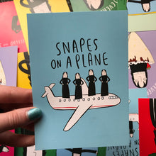 Load image into Gallery viewer, Magical postcards - Katie Abey -Magical Movie parody - stationary - puns and magic