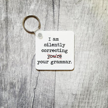 Load image into Gallery viewer, Dictionary Definition Keyrings - Sarcastic gifts, lots of sayings! - The Crafty Little Fox