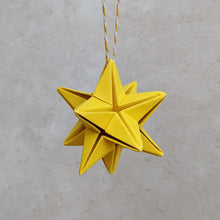 Load image into Gallery viewer, Origami Star Christmas Tree Bauble - Paper decorations - Origami Blooms