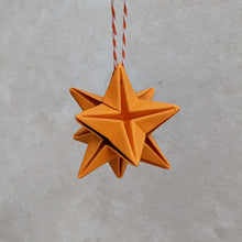 Load image into Gallery viewer, Origami Star Christmas Tree Bauble - Paper decorations - Origami Blooms