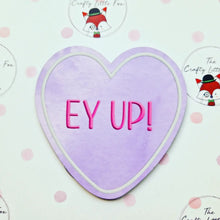 Load image into Gallery viewer, Yorkshire Sayings Heart Shaped Magnets - Lots of sayings to choose - The Crafty Little Fox