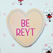 Load image into Gallery viewer, Yorkshire Sayings Heart Shaped Magnets - Lots of sayings to choose - The Crafty Little Fox