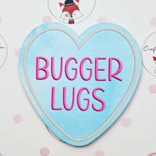Load image into Gallery viewer, Yorkshire Sayings Heart Shaped Magnets - Lots of sayings to choose - The Crafty Little Fox