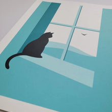 Load image into Gallery viewer, Watching through the Window - Screenprint - Or8 Design