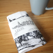 Load image into Gallery viewer, Leeds Skyline Tea Towel - Christopher Walster
