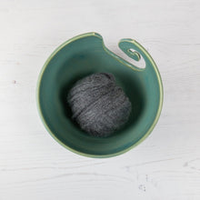Load image into Gallery viewer, Yarn Bowl - Sea Mist Green - Thrown In Stone