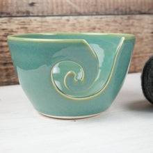 Load image into Gallery viewer, Yarn Bowl - Sea Mist Green - Thrown In Stone