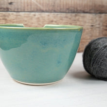Load image into Gallery viewer, Yarn Bowl - Sea Mist Green - Thrown In Stone