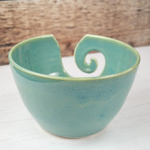 Load image into Gallery viewer, Yarn Bowl - Sea Mist Green - Thrown In Stone