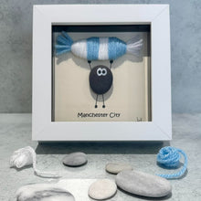 Load image into Gallery viewer, Manchester City Pebble Art Frame - Pebbled19 - Football Fans