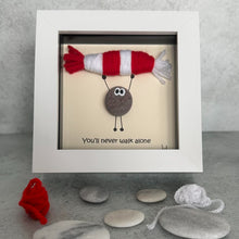 Load image into Gallery viewer, Liverpool FC Pebble Art Frame - You'll Never Walk Alone - Pebbled19 - Football Fans