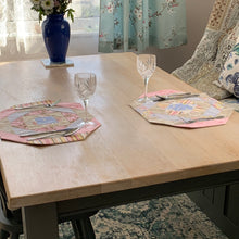 Load image into Gallery viewer, Placemats pink, blue and beige 2 - patchwork - tableware - Indigo Plum Creations