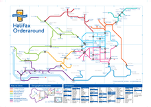Load image into Gallery viewer, Order Around Pub Map Poster - Halifax Edition - London Underground style Poster - Pub Map