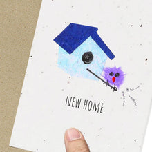 Load image into Gallery viewer, Wildflower Seed Plantable Greetings Card - New Home - Eco Friendly Cards