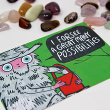 Load image into Gallery viewer, Magical postcards - Katie Abey -Magical Movie parody - stationary - puns and magic