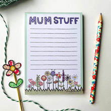 Load image into Gallery viewer, Mum Stuff - Notepad - Tear off lists - Flossy Teacake