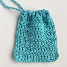 Load image into Gallery viewer, Soap bags - vegan friendly crochet bags - Various Colours - Robins and Rainbows