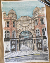 Load image into Gallery viewer, County Arcade - A4 print - Art by Arjo - Leeds artwork