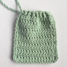 Load image into Gallery viewer, Soap bags - vegan friendly crochet bags - Various Colours - Robins and Rainbows