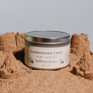 Candle - Scarborough Coast - hand poured soy wax candles - The Yorkshire Candle Company Ltd