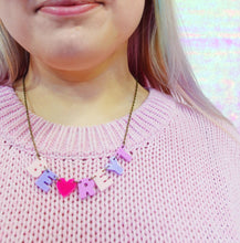 Load image into Gallery viewer, Be Reyt Necklace - Acrylic Jewellery - Silly Loaf