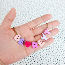 Load image into Gallery viewer, Be Reyt Necklace - Acrylic Jewellery - Silly Loaf