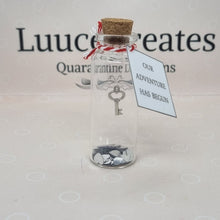 Load image into Gallery viewer, Our Adventure has begun - Bottle Keepsake - Luuce Creates