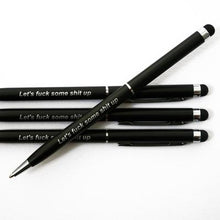 Load image into Gallery viewer, Executive Sweary Pen - Let's f**k some sh!t up - The Curious Pancake