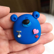 Load image into Gallery viewer, Nurse Bear - Polymer Clay - Little Big Nose