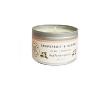 Load image into Gallery viewer, Candle - Grapefruit and Bamboo - hand poured soy wax candles - The Yorkshire Candle Company Ltd