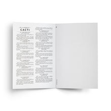 Load image into Gallery viewer, You're pretty fly for a Cacti - greetings card with cutout houseplant care guide - Everlong Print Co