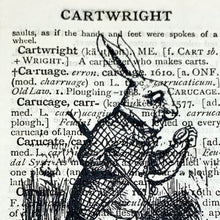 Load image into Gallery viewer, Dictionary Page Print - Alice in Wonderland Quote - Turn the Page Design