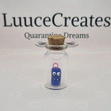 Load image into Gallery viewer, Mini Monsters - Mini polymer clay monster in bottle - Luuce Creates