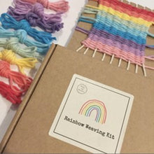 Load image into Gallery viewer, Rainbow Weaving Kit - Children's DIY Kit - Robins and Rainbows