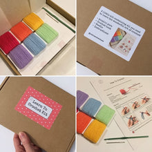 Load image into Gallery viewer, Learn to Crochet Kit - DIY Kit - Robins and Rainbows