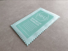 Load image into Gallery viewer, Silver Jewellery Cleaning Cloth - Maxwell Harrison Jewellery