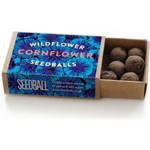 Load image into Gallery viewer, Seedball - Wildflower Seed Box - Cornflower / Poppy / Forget-me-not / Rainbow Wildflowers - A simple way to grow wildflowers from seed!