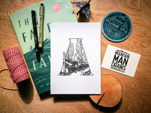 Load image into Gallery viewer, Animal Alphabet Print - A5 - MountainManDraws