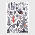 Load image into Gallery viewer, Notebook - A6 - House in the woods - Rach Red Designs